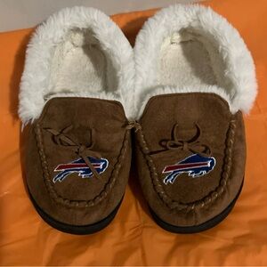 Foco NFL Buffalo Bill Moccasin Slippers Size M